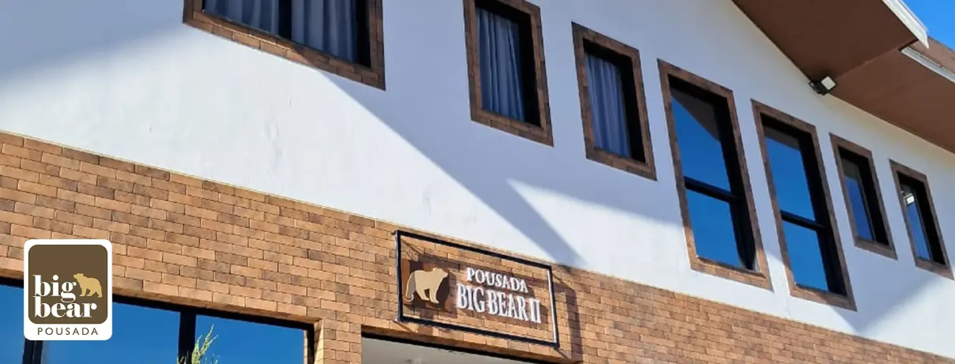Fachada da Pousada Big Bear 2 em Campos do Jordão